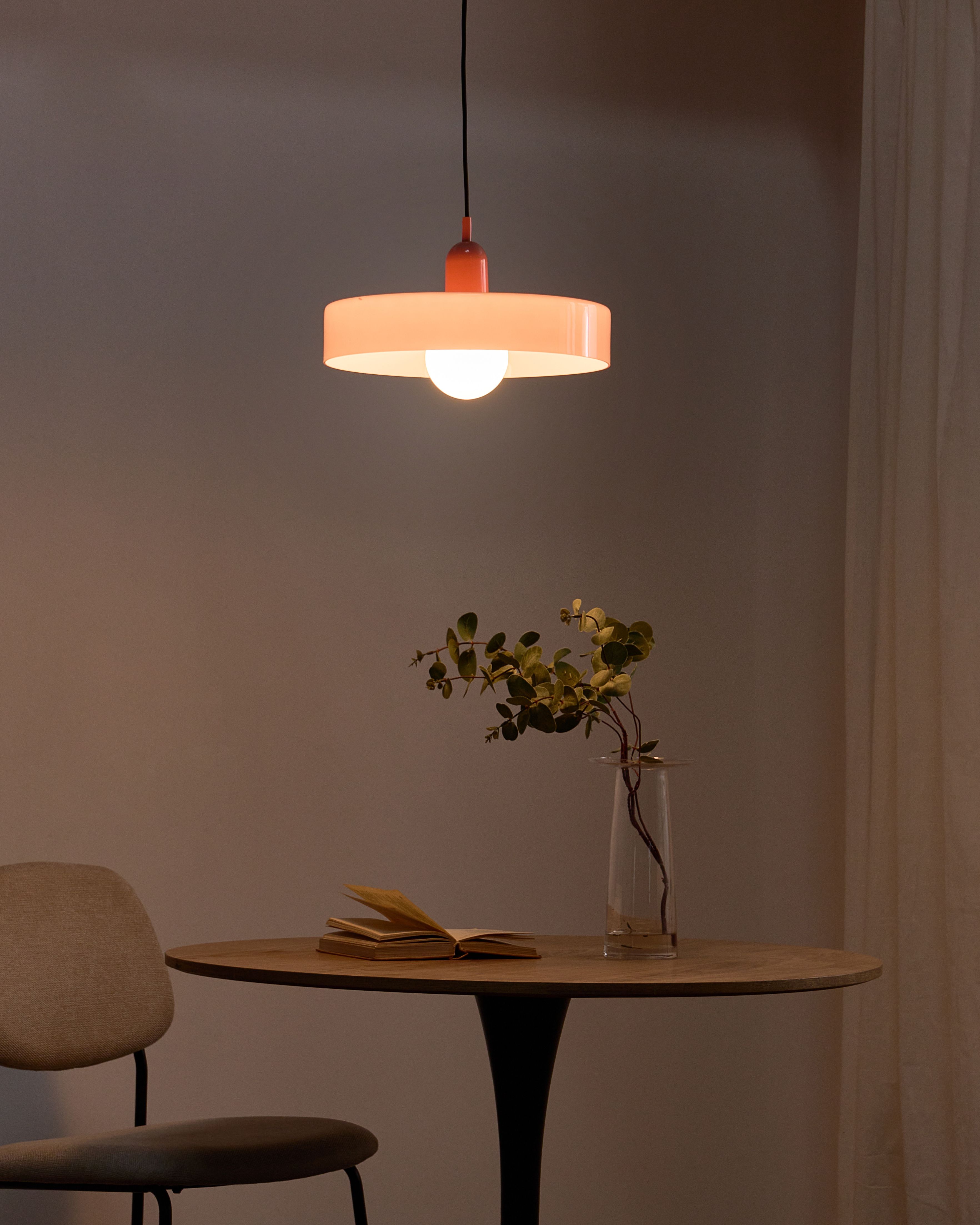 Pendant Lamp PAALA Glass Pink