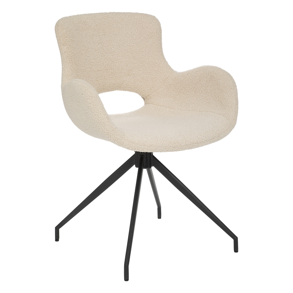 Armchair "Kale" Ivory white