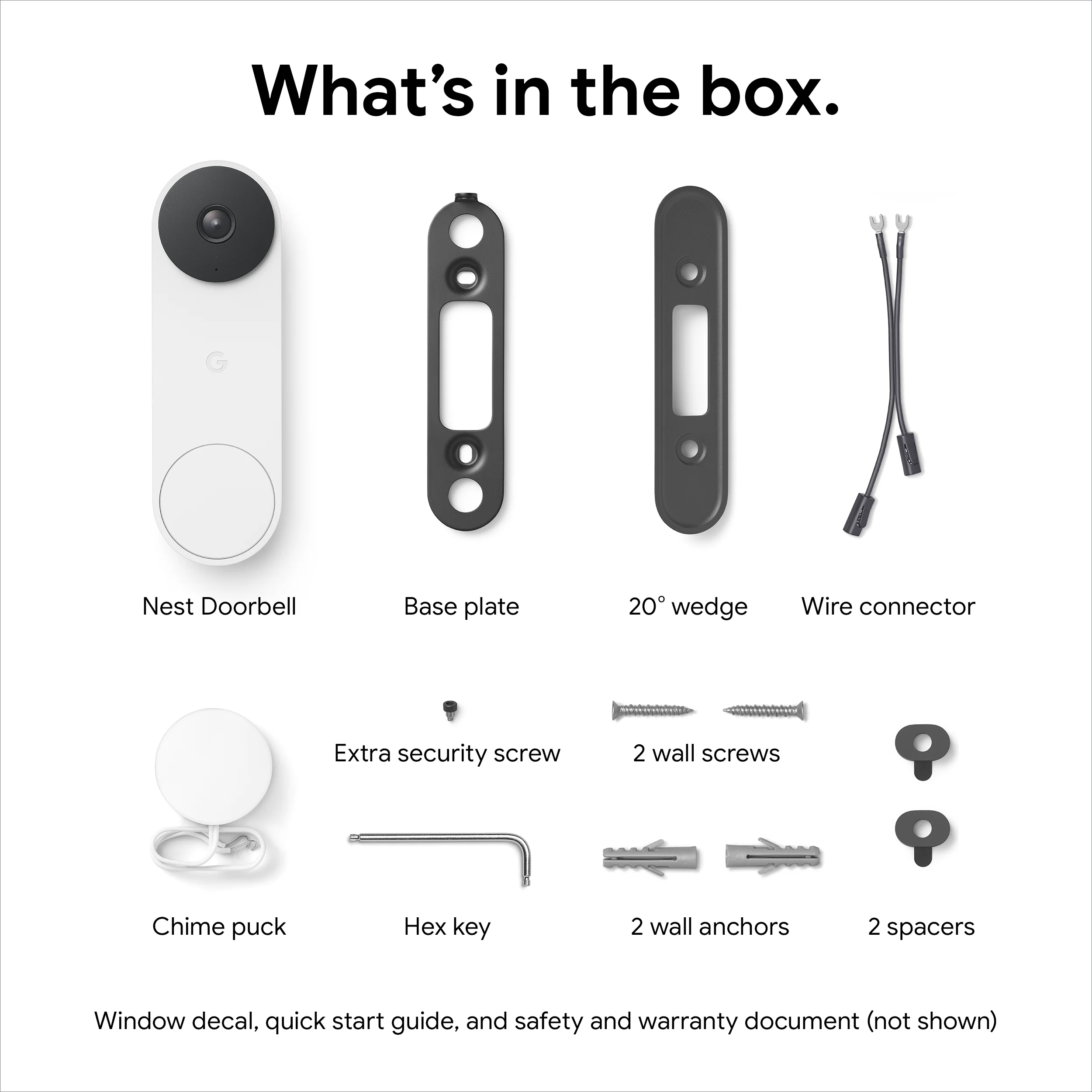 Google Nest Doorbell (Wired, 2nd gen) - Video Doorbell Camera - Doorbell Security Camera - Snow - Image 24