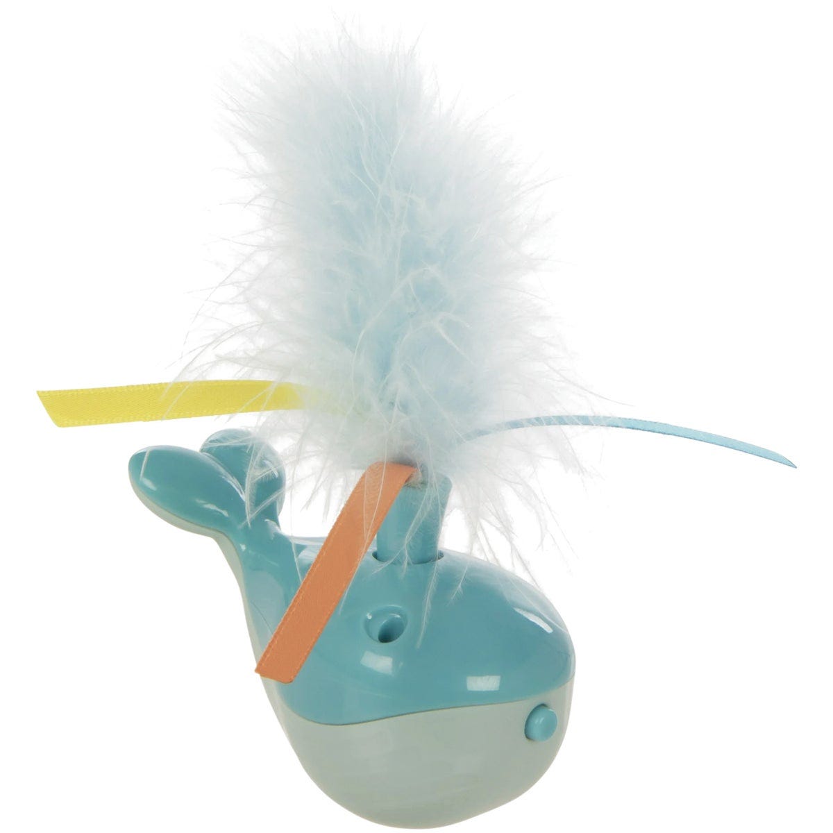 SmartyKat Spout 'N Spin Electronic Motion Whale Cat Toy