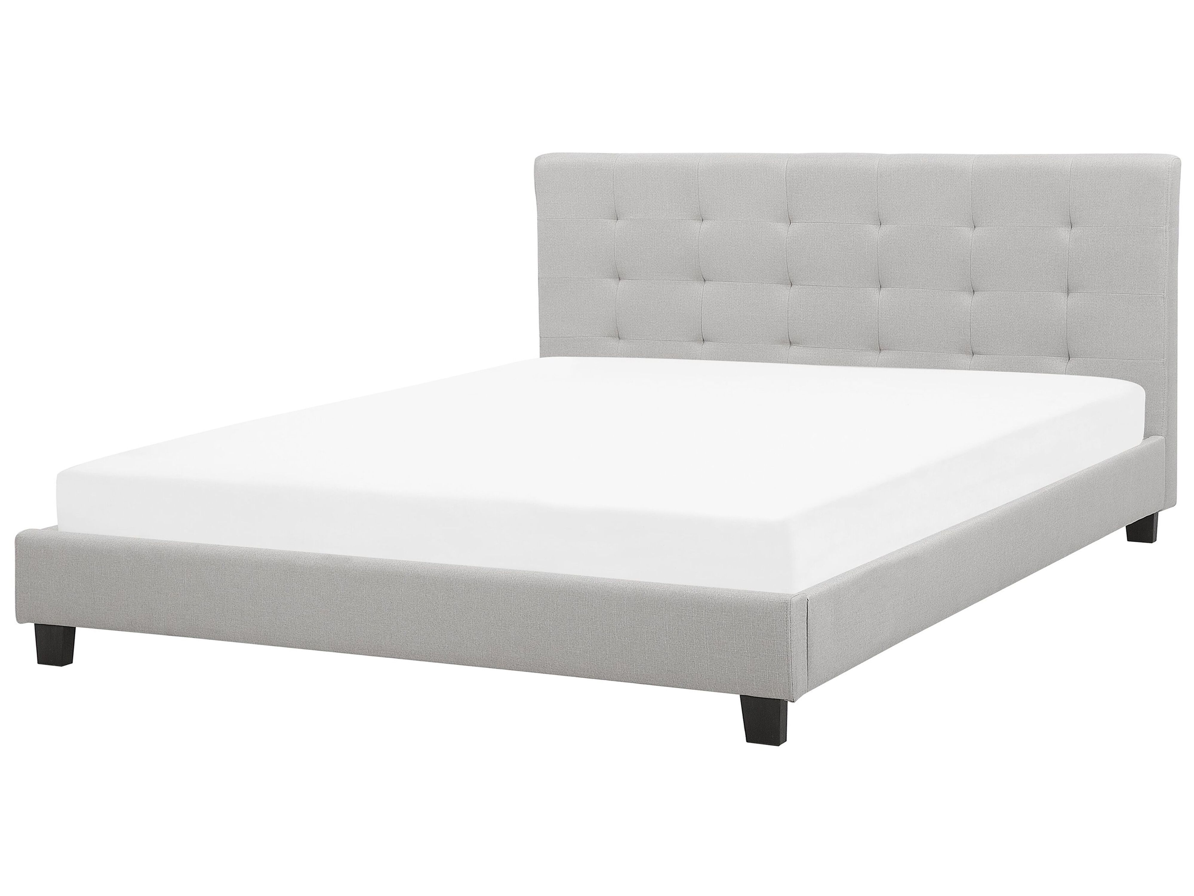 Bed Fabric LA ROCHELLE 180 x 200 cm (EU Super King) Light Grey