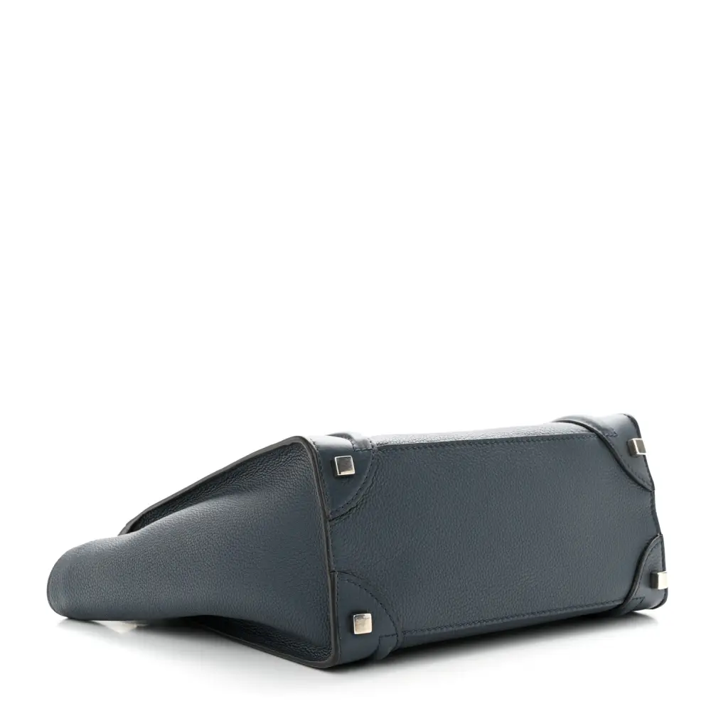 Celine Petrol Baby Drummed Calfskin Replica Handbags Online1:1High-quality replica