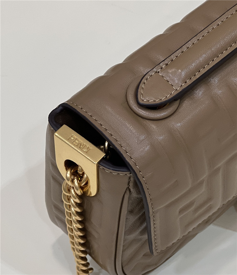 fendi classic embossed baguette bag - Replicaclubs