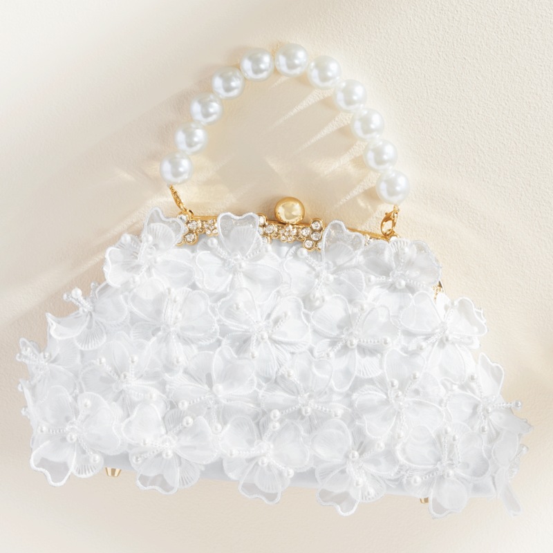 Lace Flower Bag - MIDNIGHT VELVET CATALOG