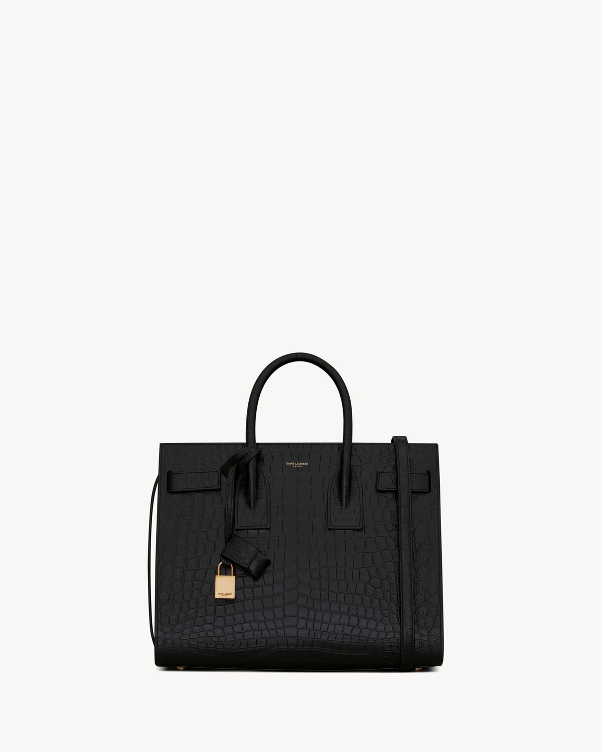 Replicate YSL Sac De Jour In Embossed Crocodile Leather Small(1:1 replica)1:1High-quality replica