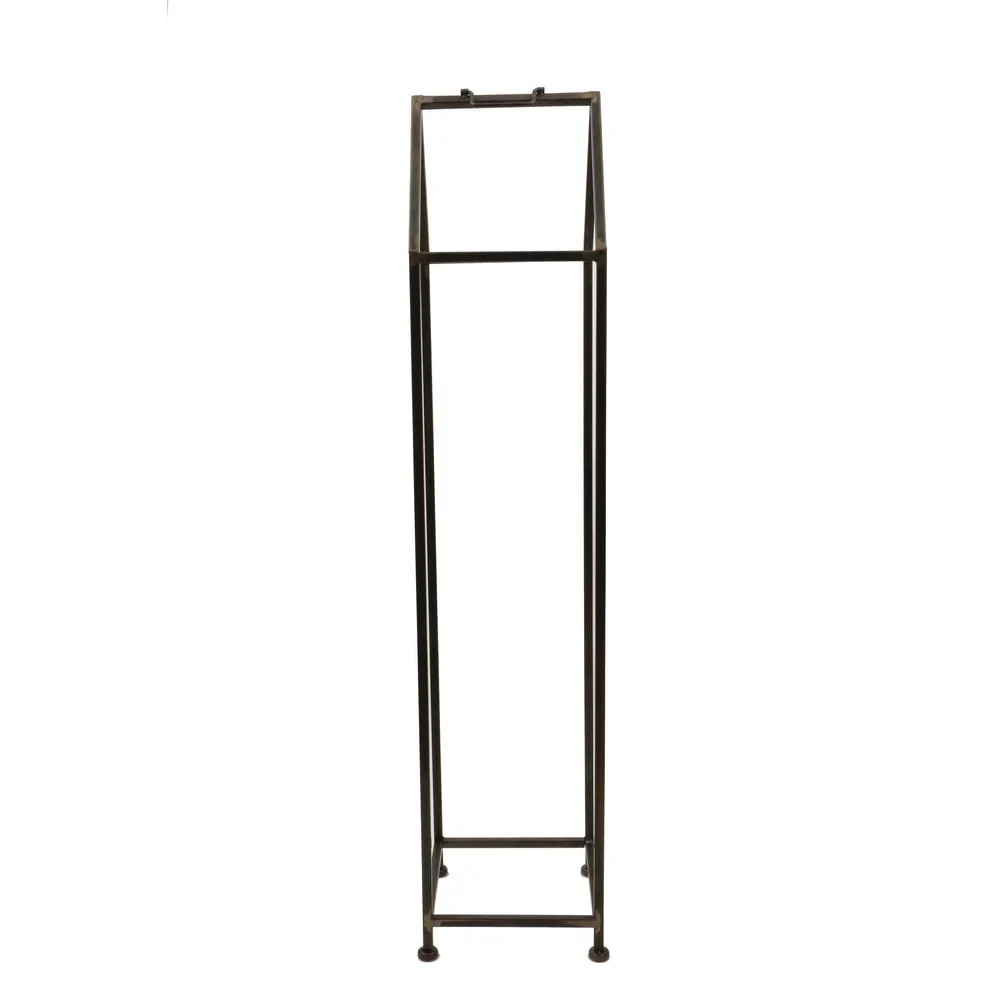 3R Studios House Shaped Metal Log Holder, 13 in. L x 12.5 in. W x 55.75 in. H - Image 10 3R Studios House Shaped Metal Log Holder, 13 in. L x 12.5 in. W x 55.75 in. H - Image 10