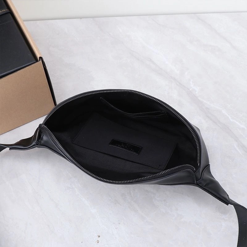 Saint Laurent Classic Monogram Belt Bag In Lambskin Black - 1:1High-quality replica