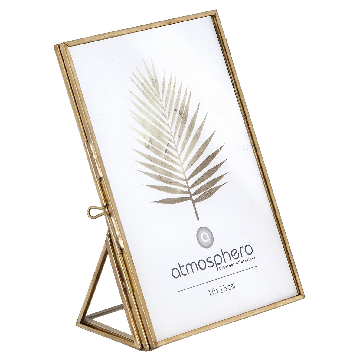 Photo frame"Apolline" Gilt metal, 10x15 cm