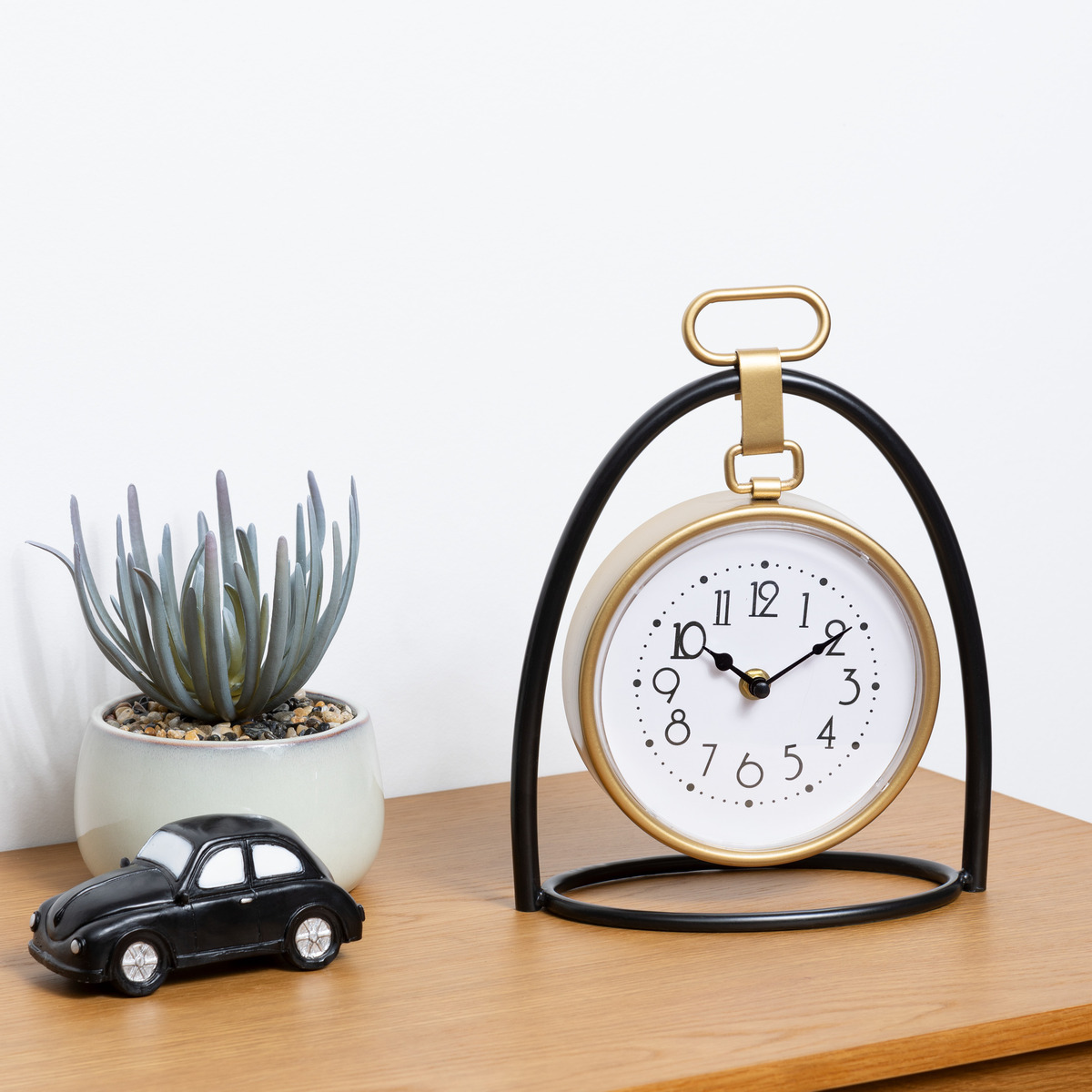 Table clock"Max" 21x27 cm