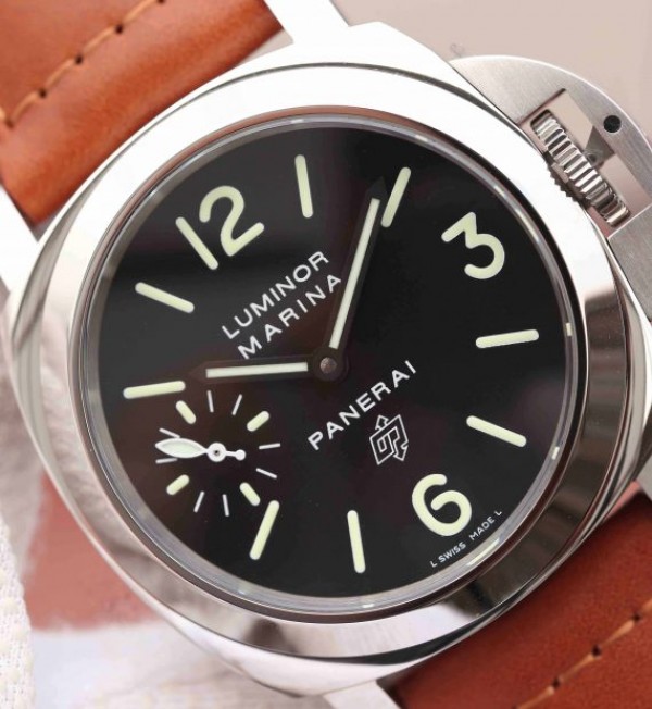 Replica Panerai XF PAM005 Brown Leather Strap A6497 - Top club