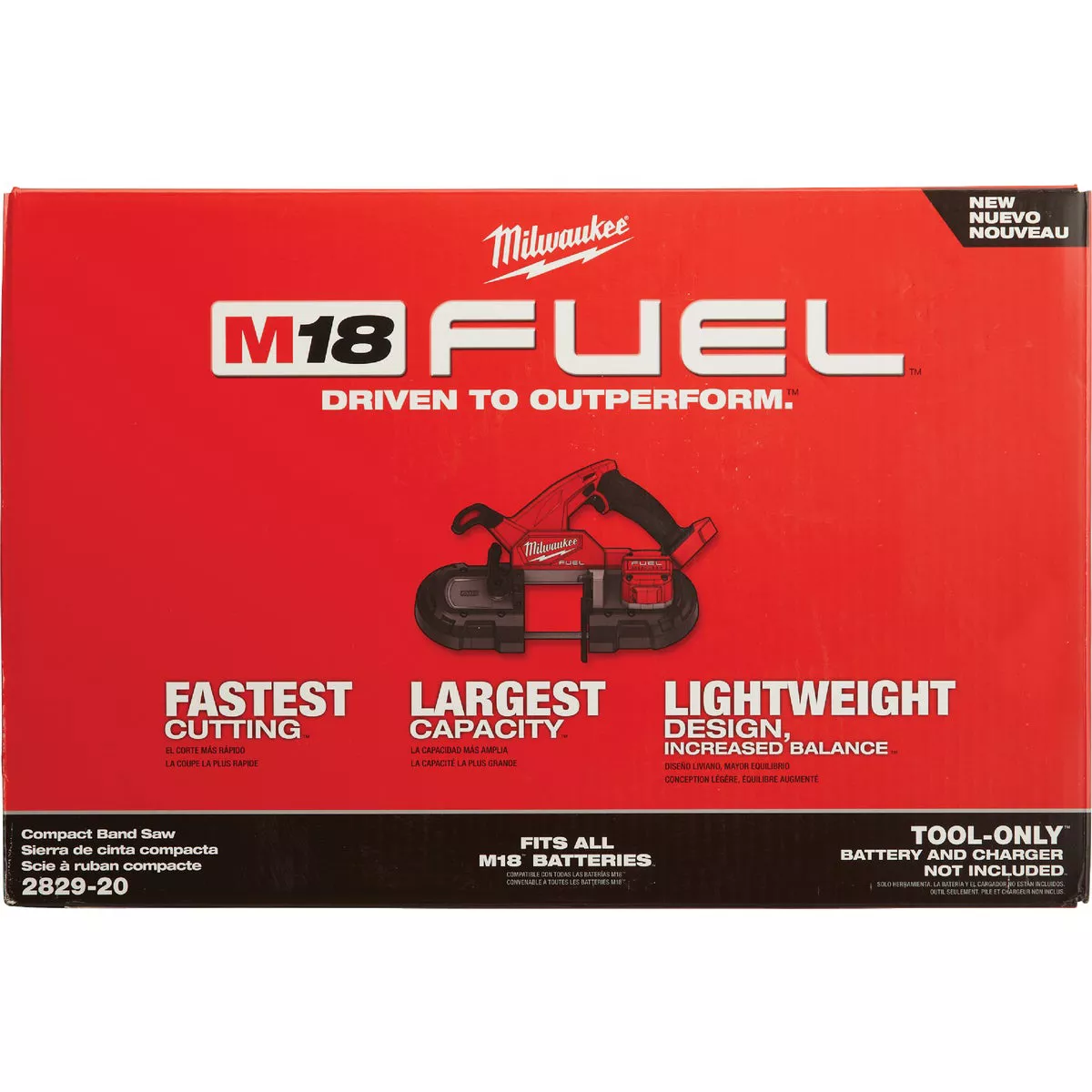 Milwaukee M18 FUEL Brushless Compact Cordless Band Saw (Tool Only)