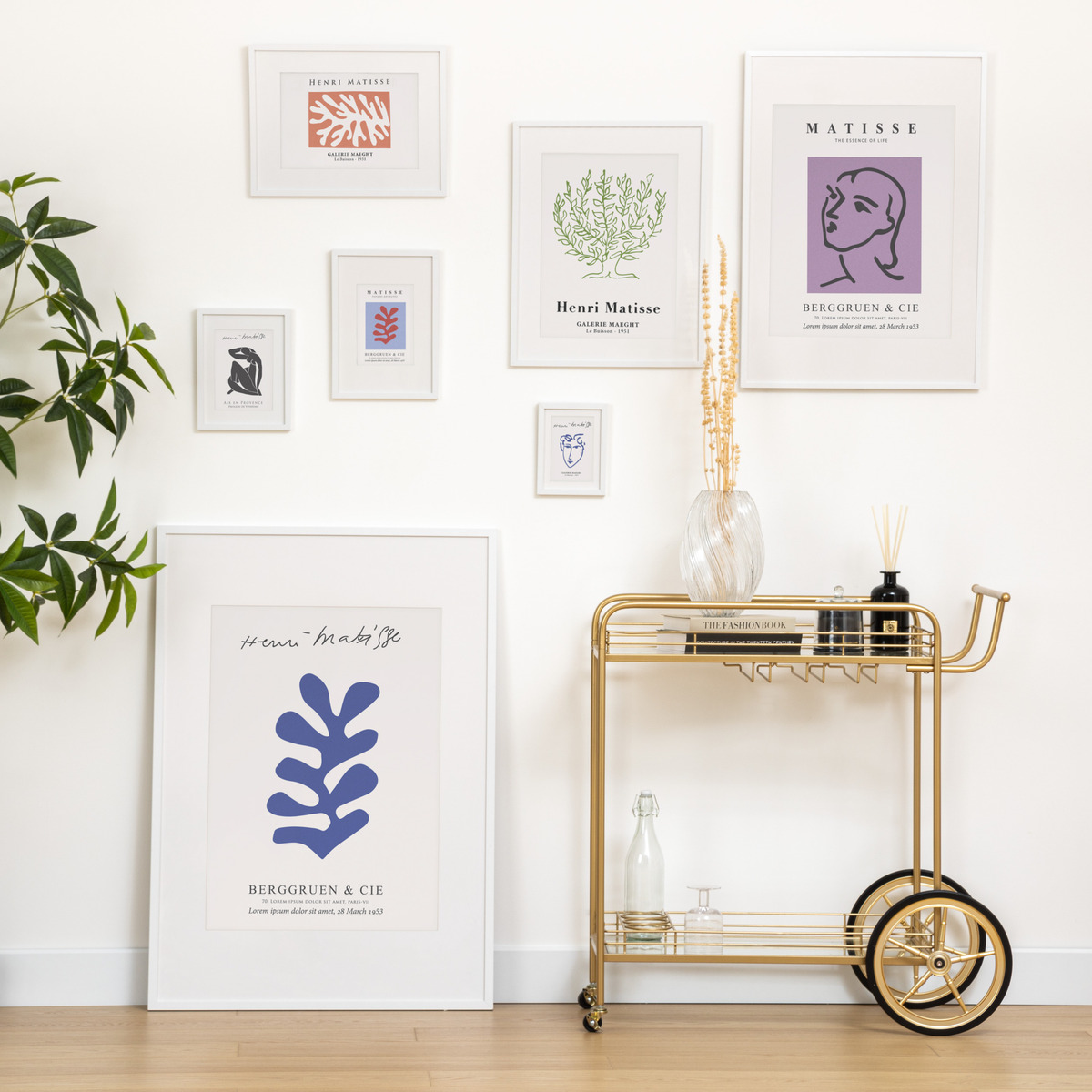 Photo frame "Manu" White, 50x70 cm