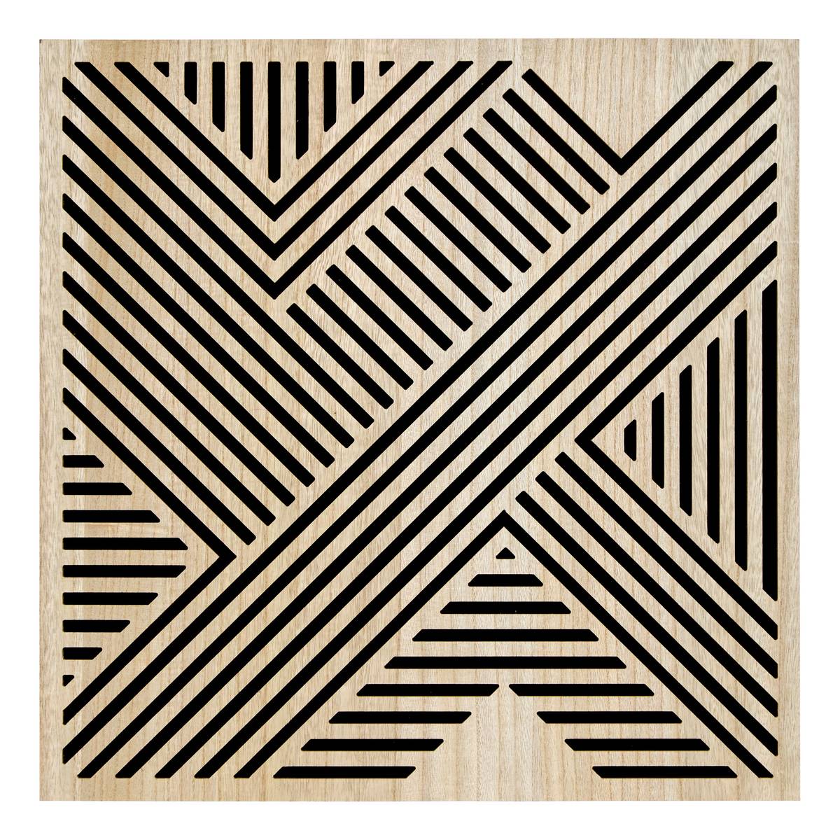 Decorative Wall Panel "Eileen" Brown, 58x58 cm