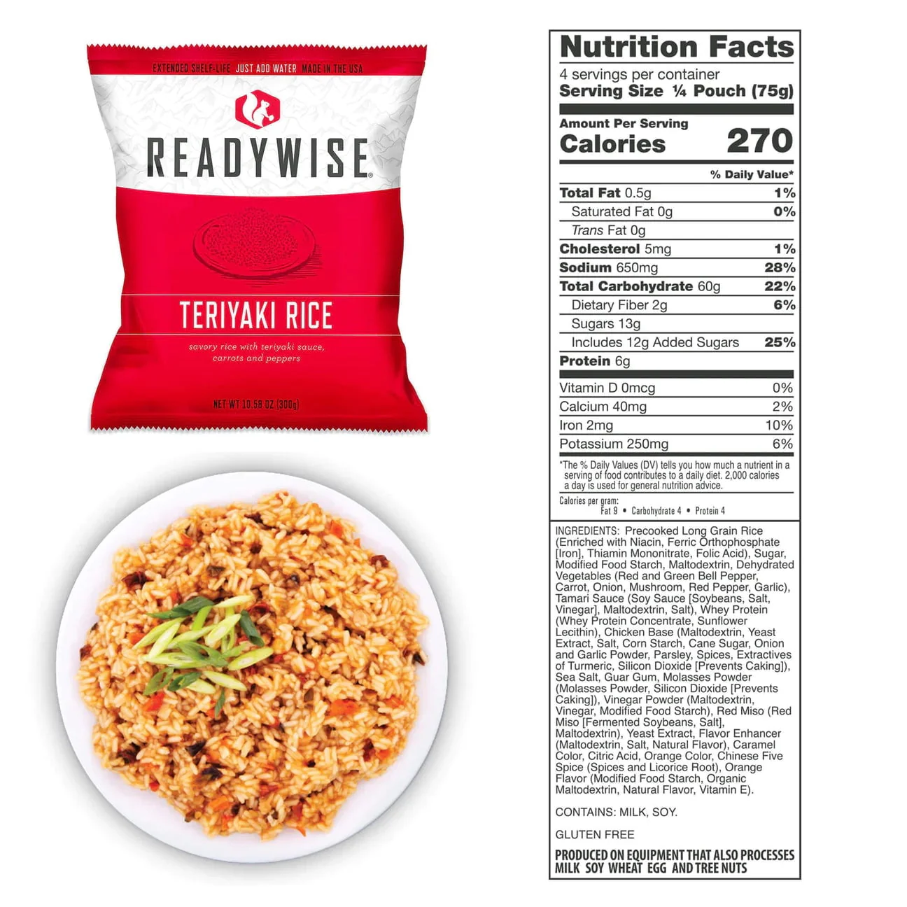ReadyWise 100 Serving Emergency Food Supply - Image 2