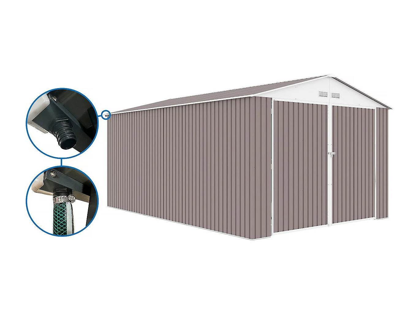 Garage métal 