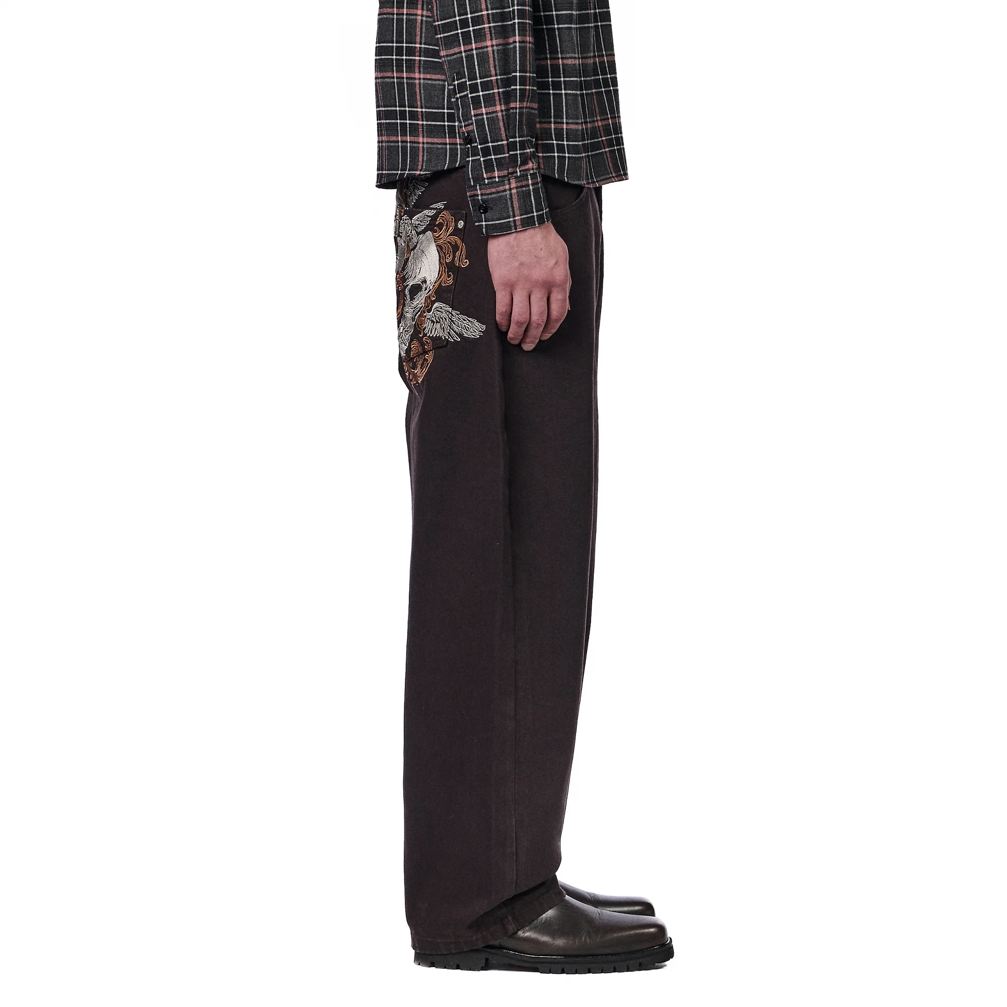 "hellboy" brown Denim