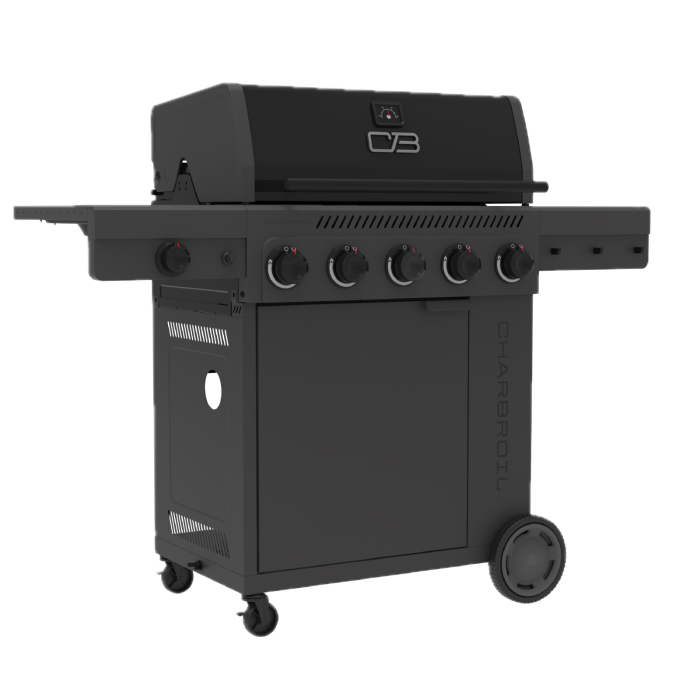 FlavorMax™ 5 Burner Gas Grill with Side Burner and 12