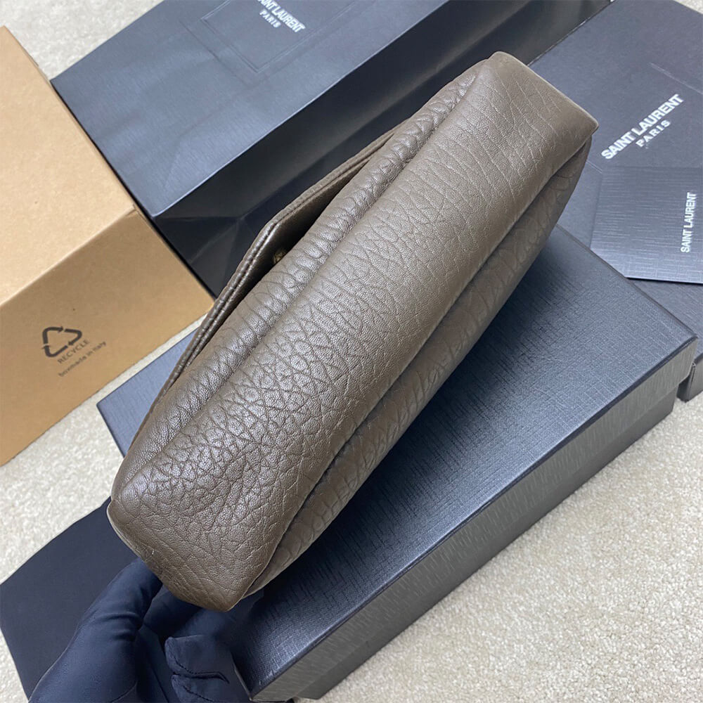 YSL Calypso Medium in Grained Lambskin Bag1:1High-quality replica