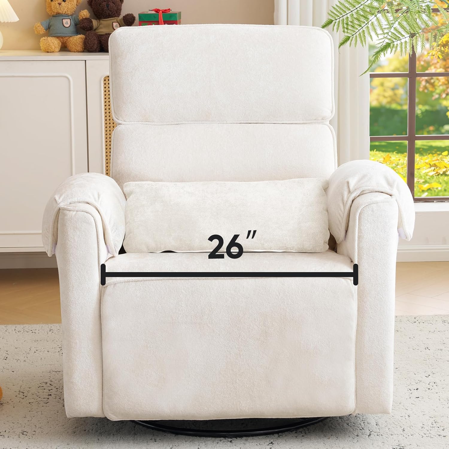 Oversized Power Recliner Chair, 26