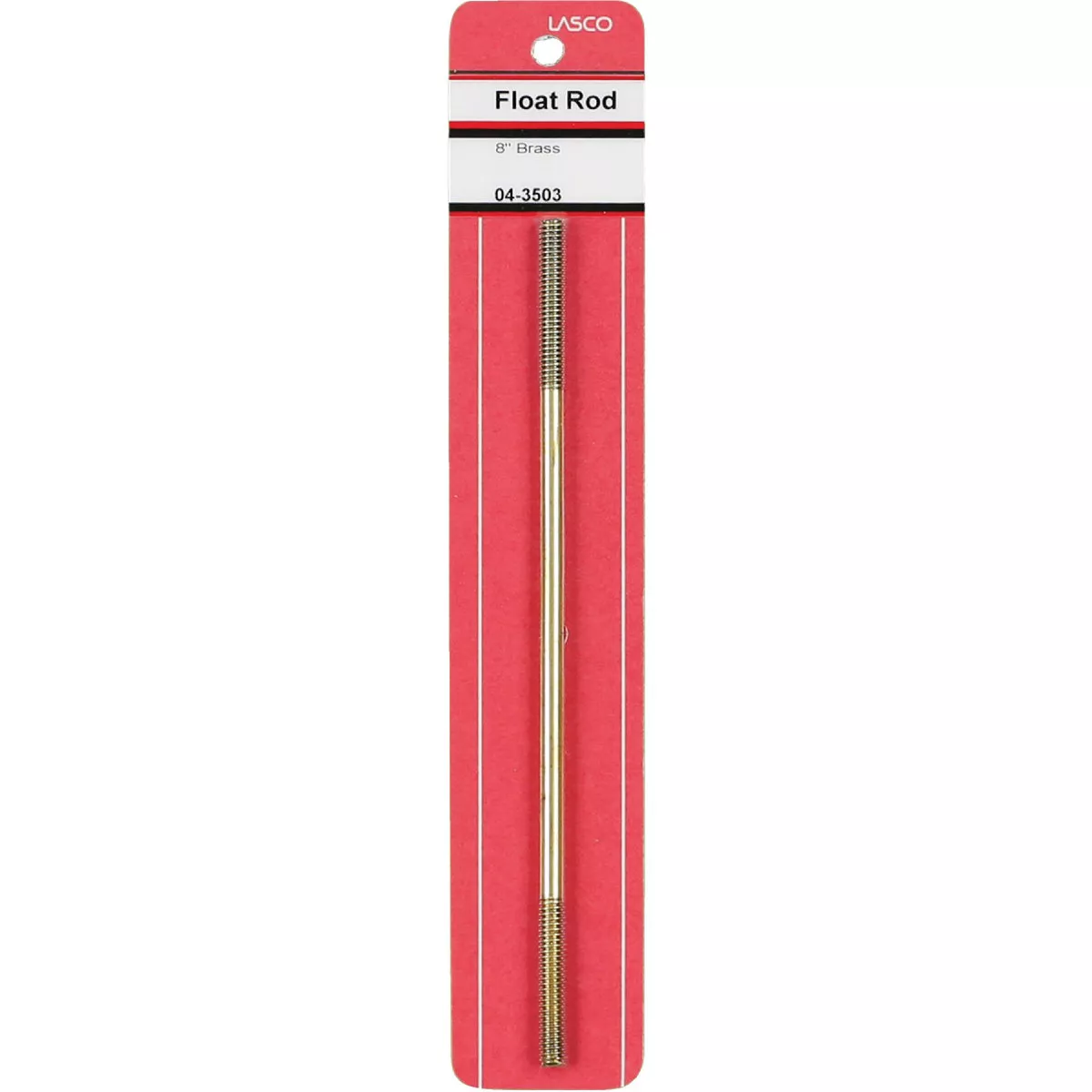 Lasco 8 In. Brass Float Rod