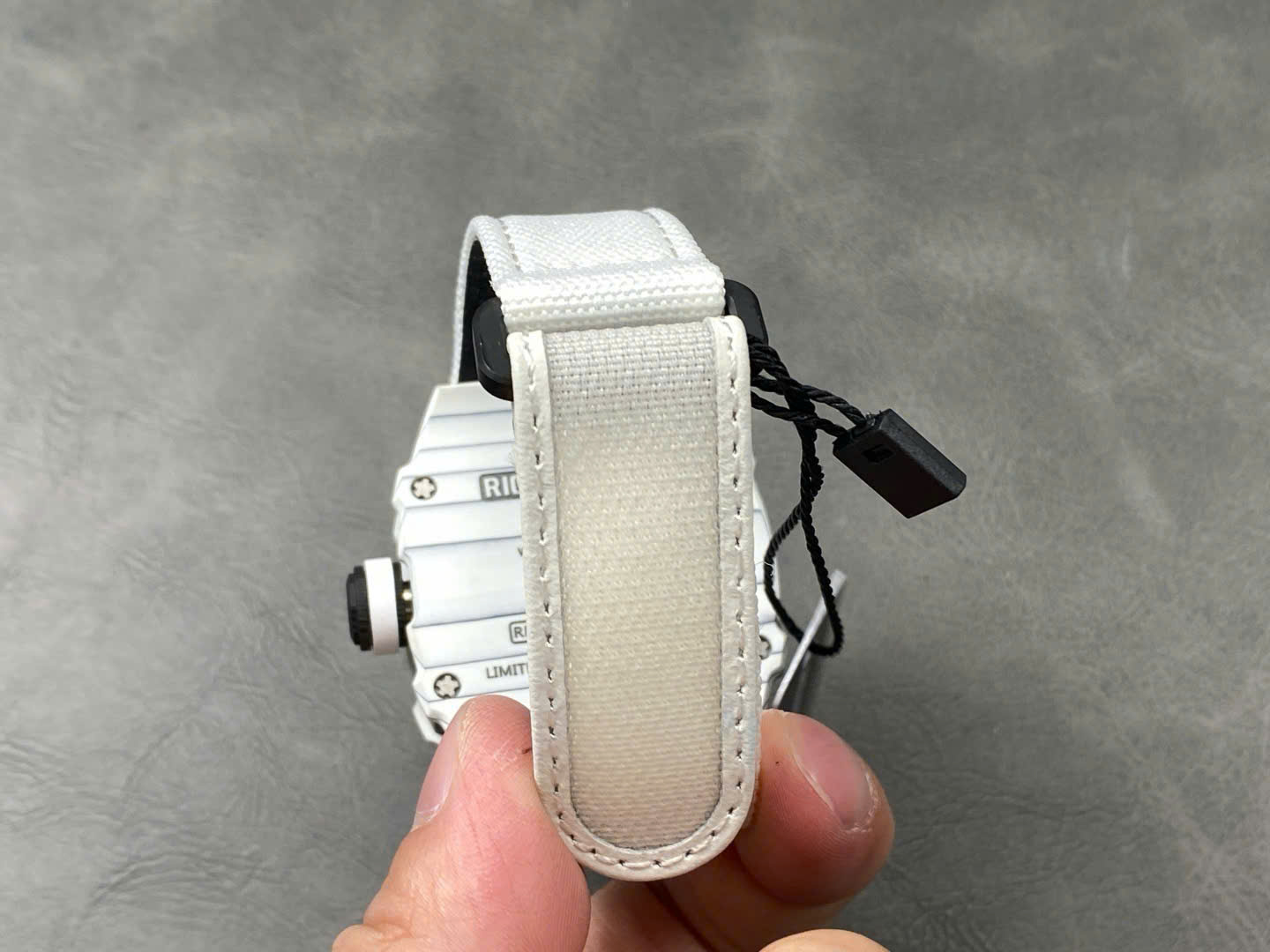 Richard Mille RM27-02 Rafael Nadal Tourbillon White Carbom Best Replica Watches 40x48mm - Top club