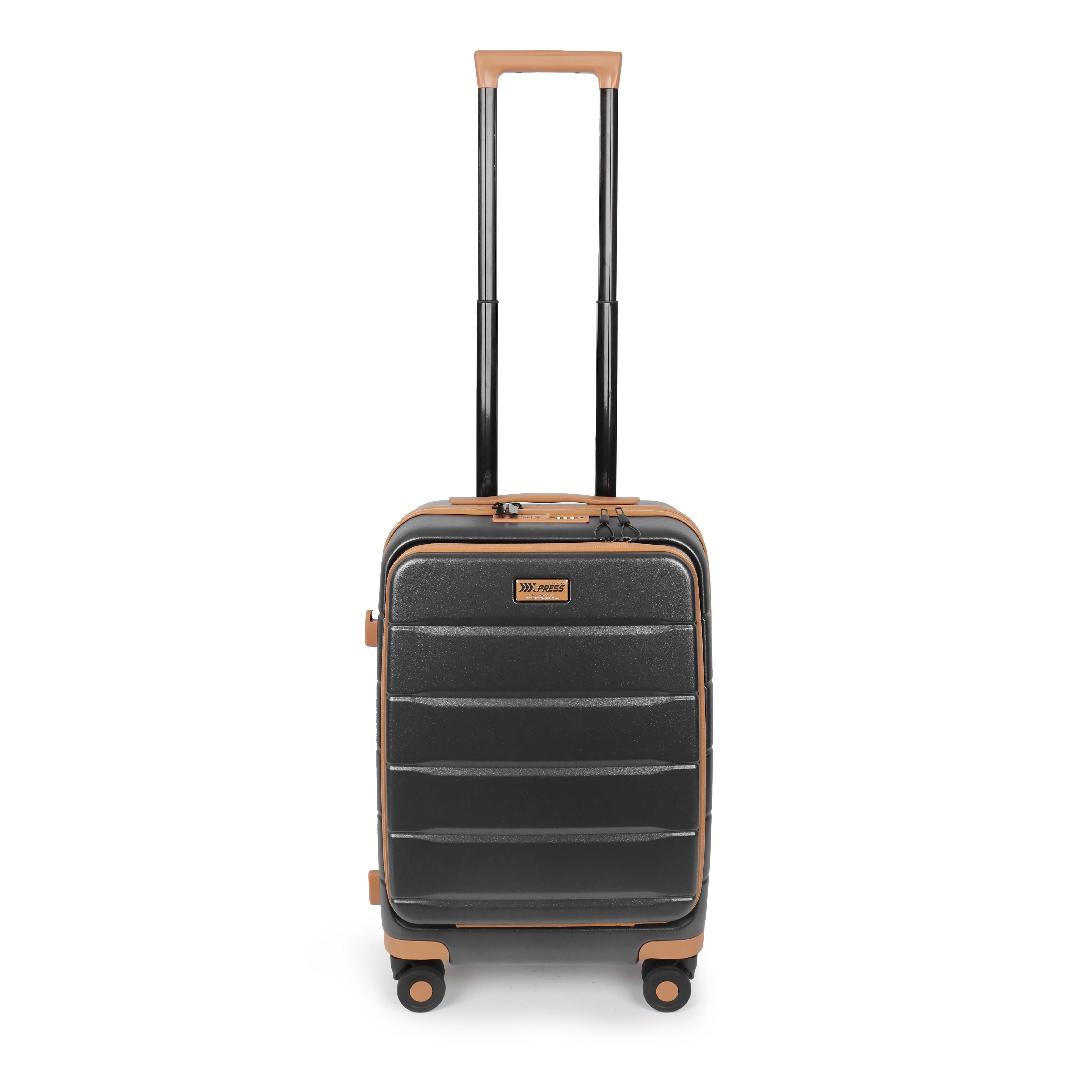 Carry On Luggage 22 x 14 x 9 Airline Approved Lightweight Hardside Spinner Luggage with TSA Lock and Laptop Compartment, Beige, CY2431 - Image 27