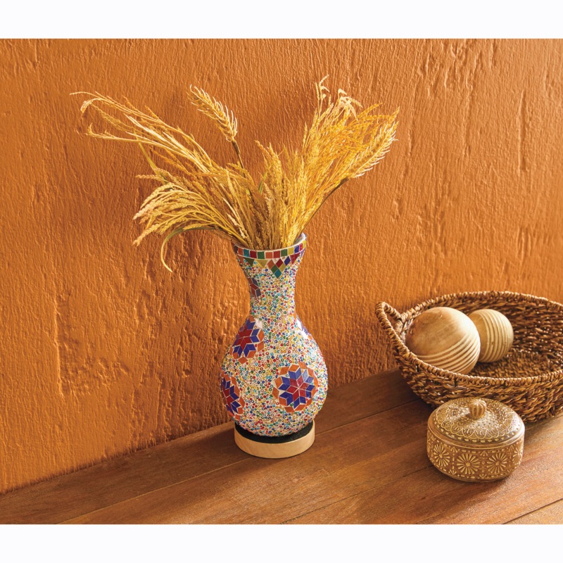 Lit Moroccan Vase - MIDNIGHT VELVET CATALOG