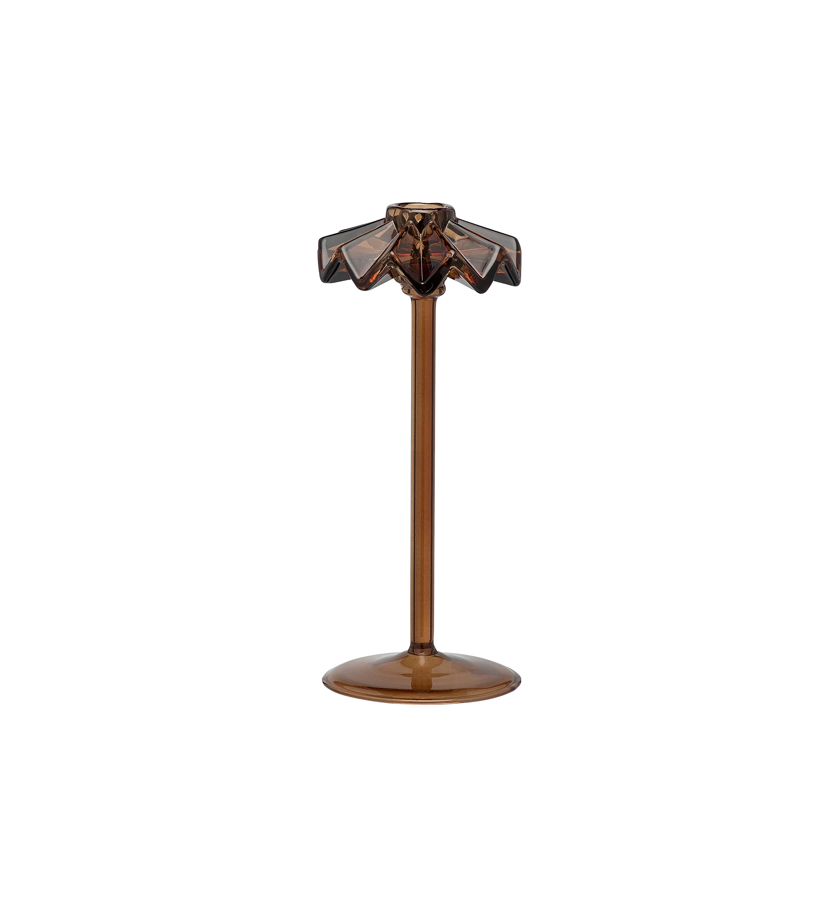 Tall Frilly Candle Holder