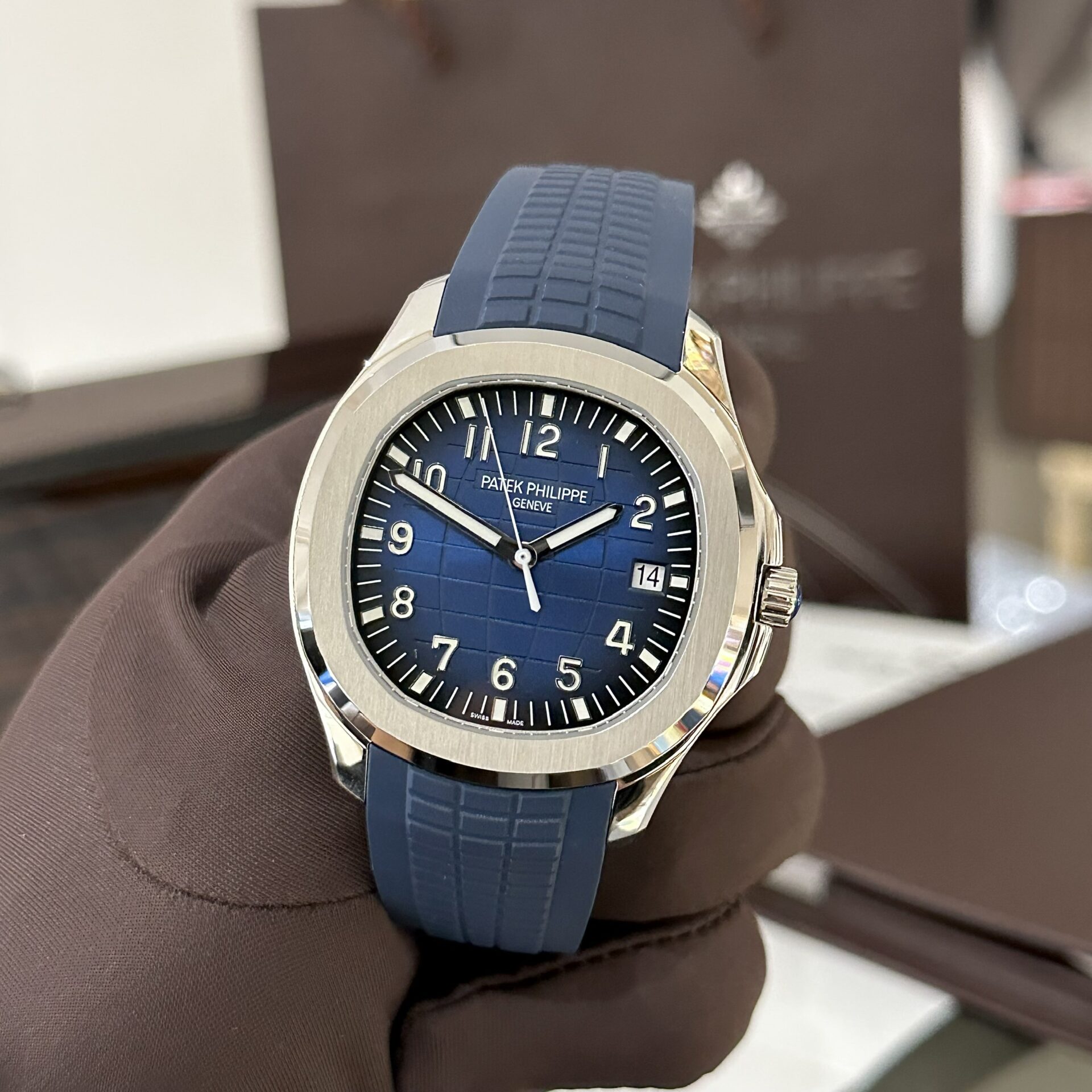 Patek Philippe Aquanaut 5167 Replica 1:1 Watch Blue 3K Factory 40mm - Top club