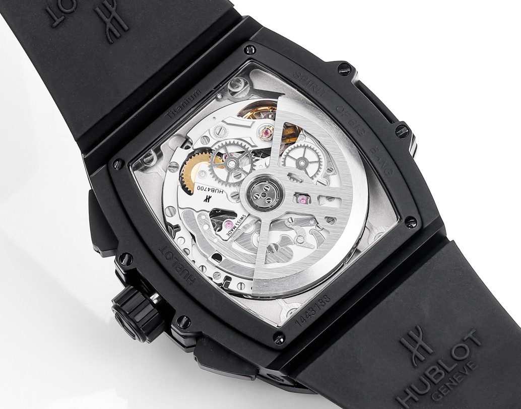 Hublot SPIRIT OF BIG BANG Chronograph, 45 mm Textured rubber strap(1:1 replica) - Top club