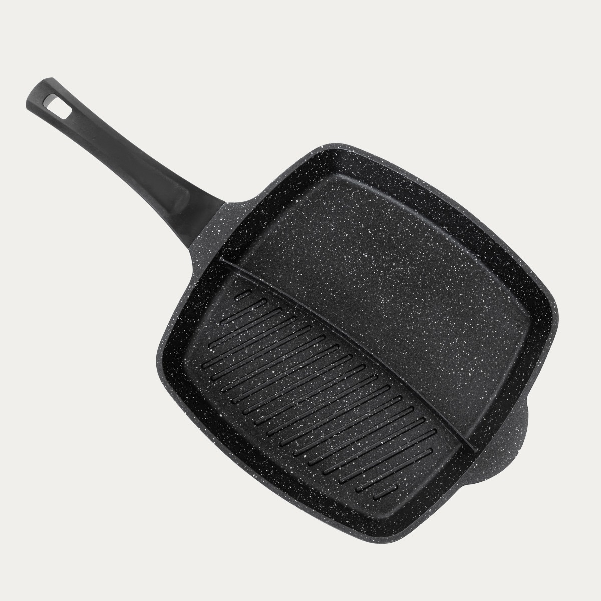 Patelnia LUCASO grillowa z przegródką 28cm