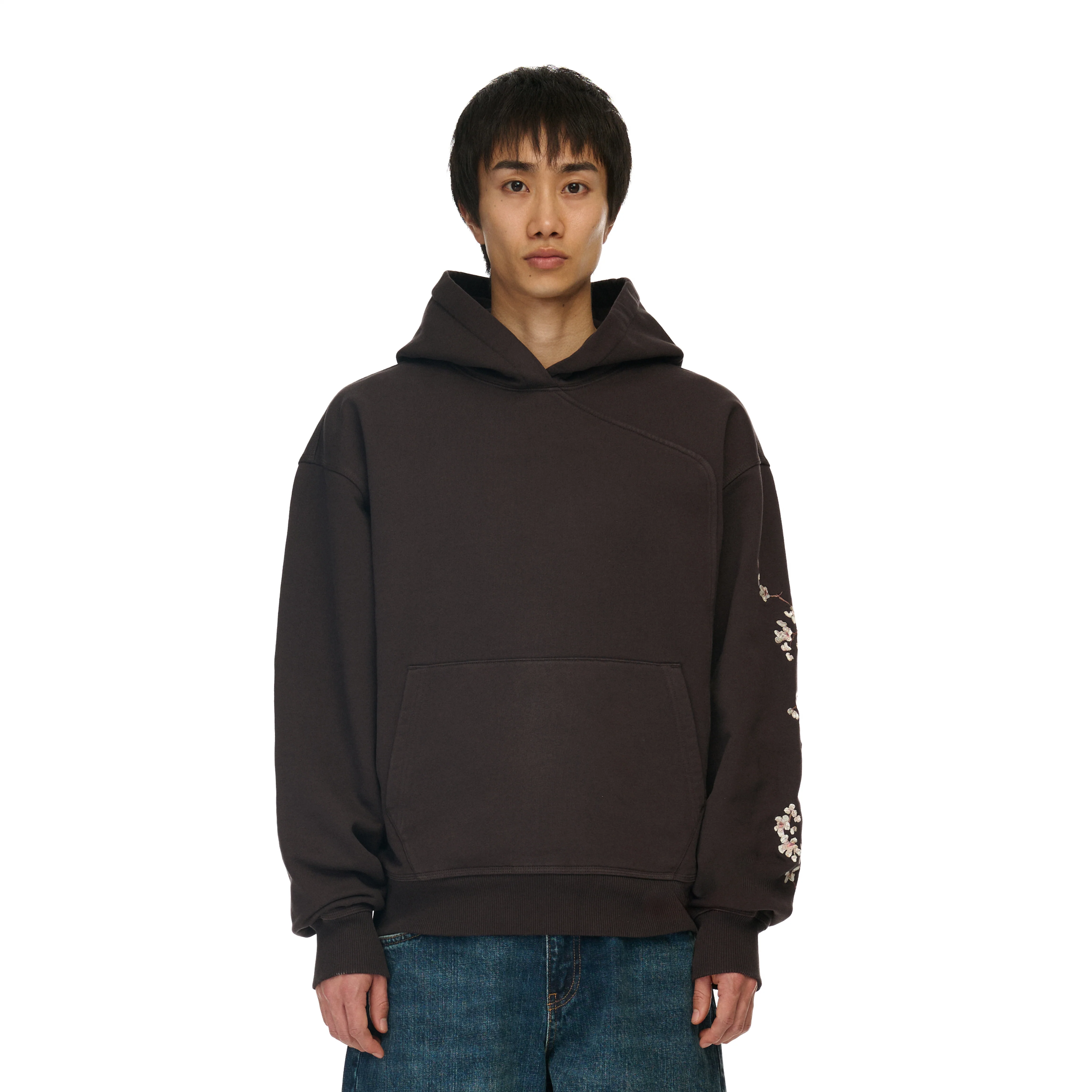 "yakuza" Hoodie brown
