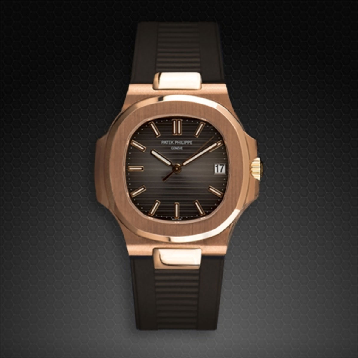 Patek Philippe - Rubber B strap for Nautilus 5711 WG / RG / YG(1:1 replica) - Top club