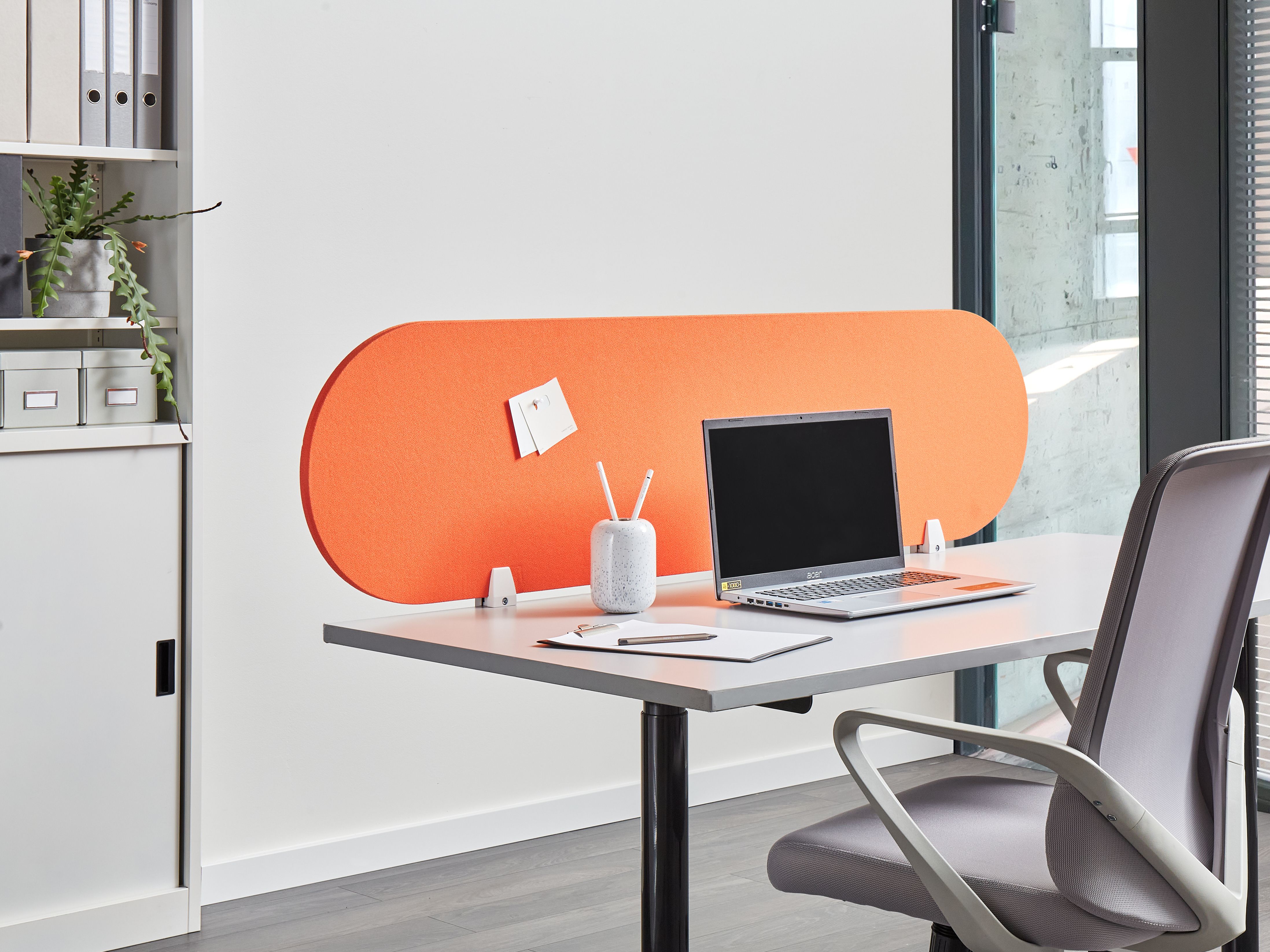 Desk Screen SPARKY Orange