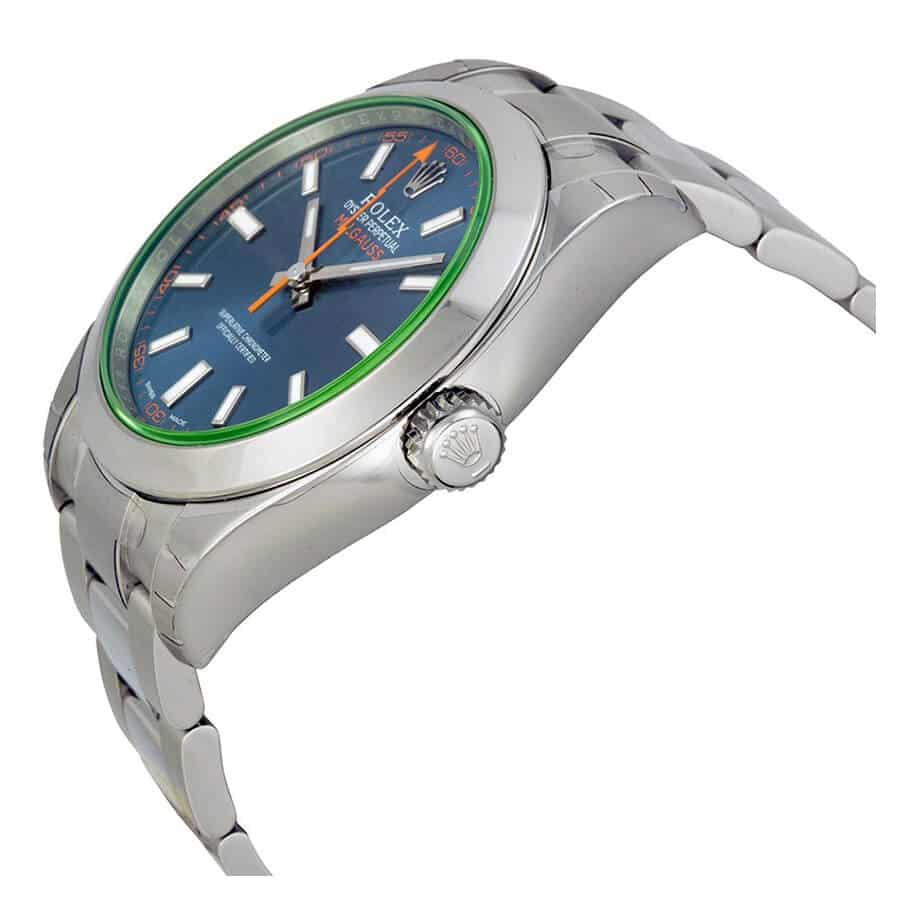 Rolex Milgauss 116400GV-0002 Blue Dial Replica - Elite Watch Atelier