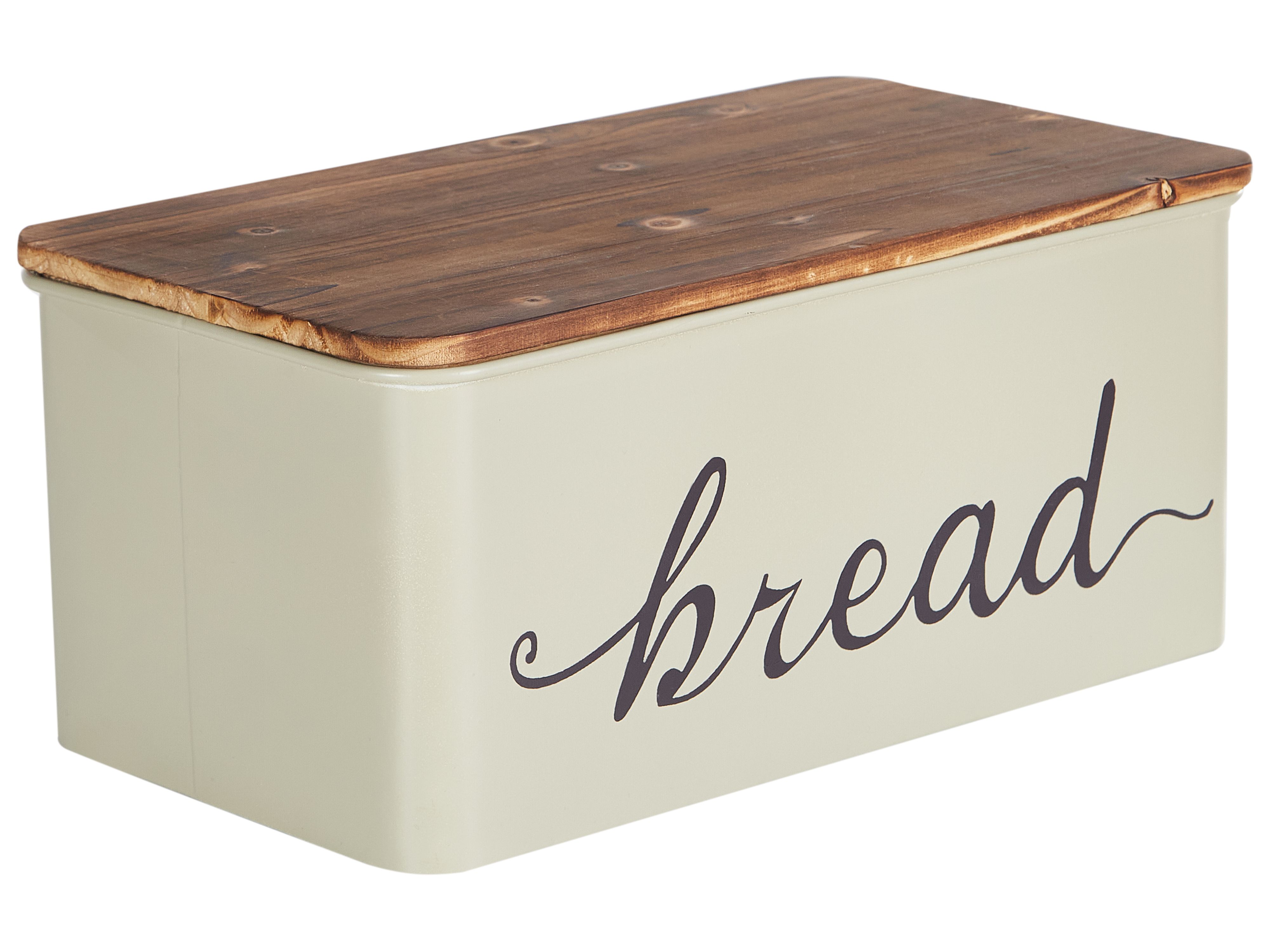 Bread Box GOURMANDISE Metal Beige