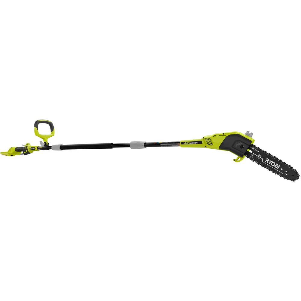 RYOBI RY40506BTL 10 in. 40-Volt Lithium-Ion Cordless Battery Pole Saw (Tool-Only) - Image 5