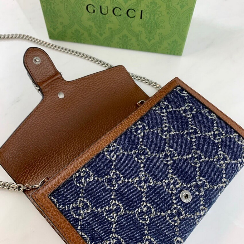Replica Gucci Denim Dionysus Mini Chain Bag 4012311:1High-quality replica