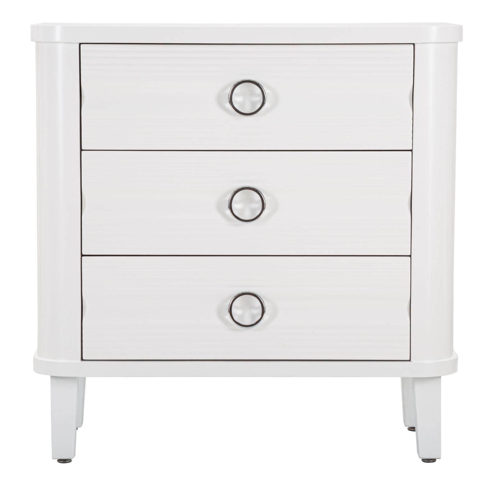 Mauro Ferretti Shine Dresser met 3 lades in wit hout