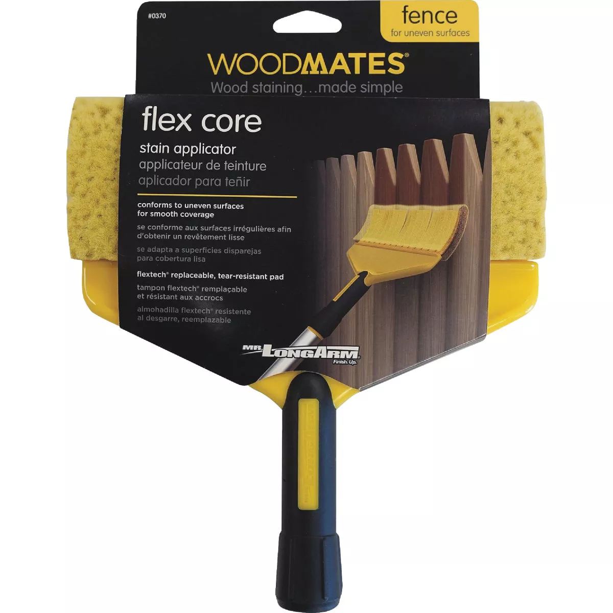 Mr. LongArm Woodmates Flex Core Stain Applicator