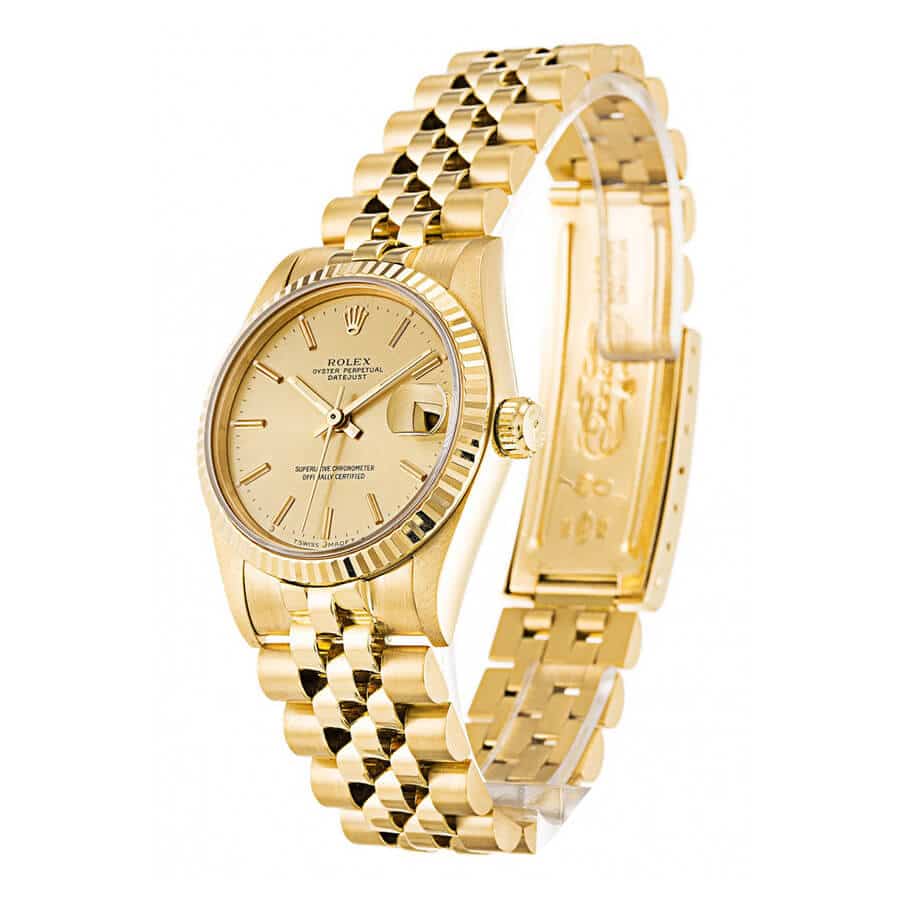Rolex Datejust Champagne Dial Replica - Elite Watch Atelier