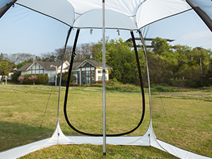 pop up screen house