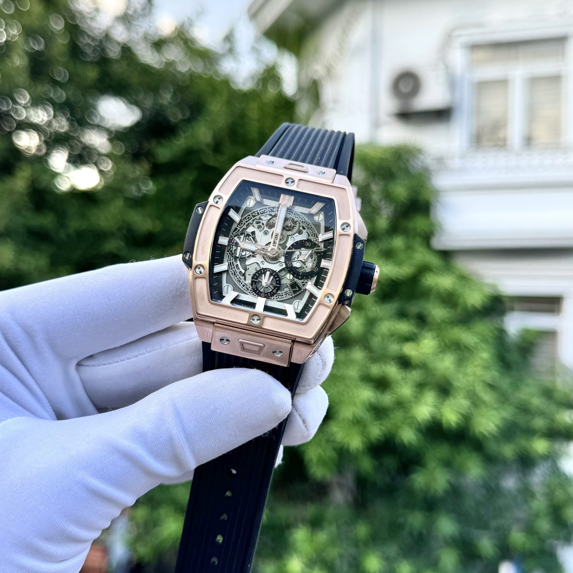 Hublot Replica 1:1 Watch Spirit Of Big Bang Chronograph King Gold 42mm - Elite Watch Atelier