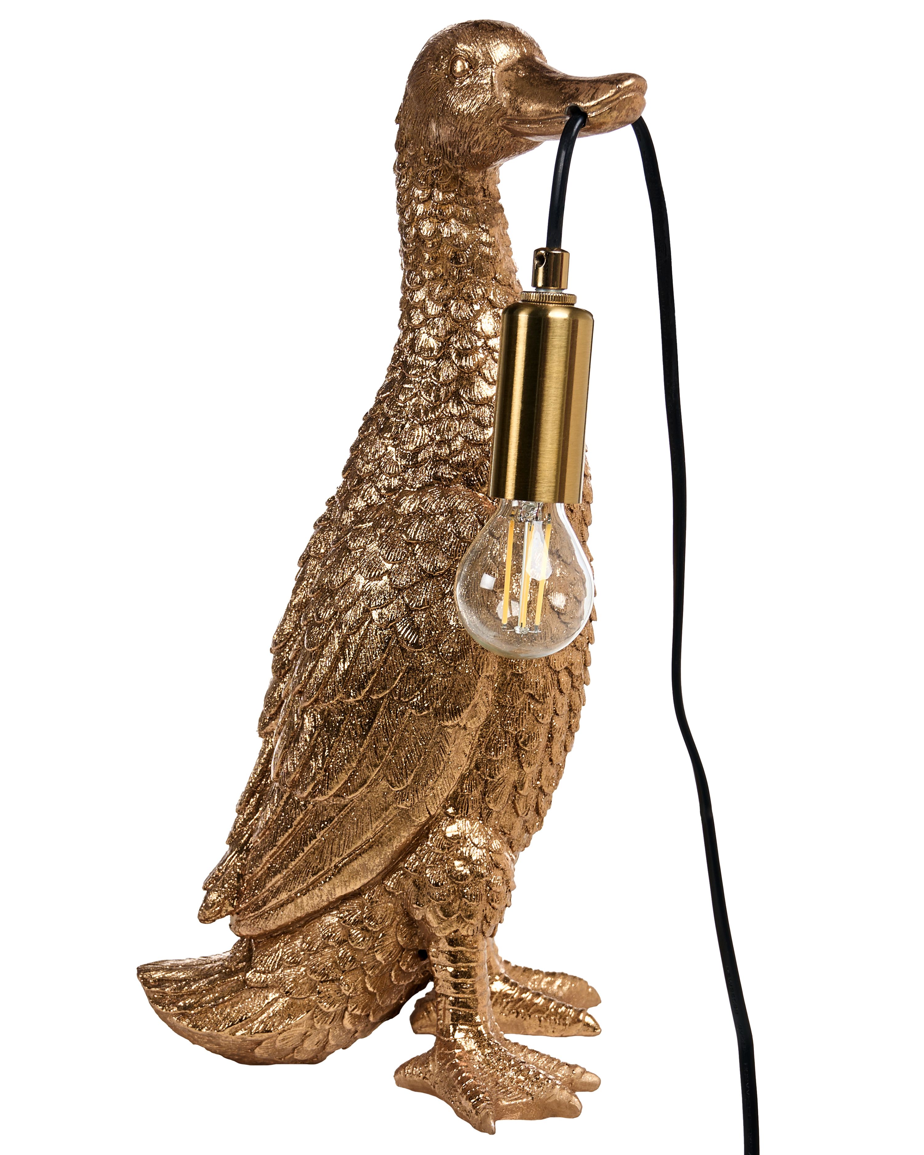 Table Lamp Duck ANATIS Gold