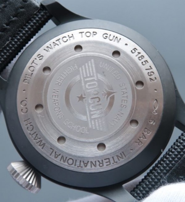 Replica IWC ZF Big Pilot IW502001 Real Ceramic Nylon Strap - Top club