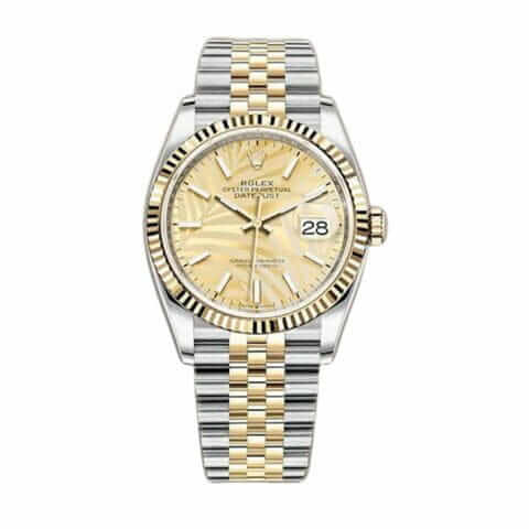 Rolex Datejust 36 Yellow Gold Replica - Elite Watch Atelier