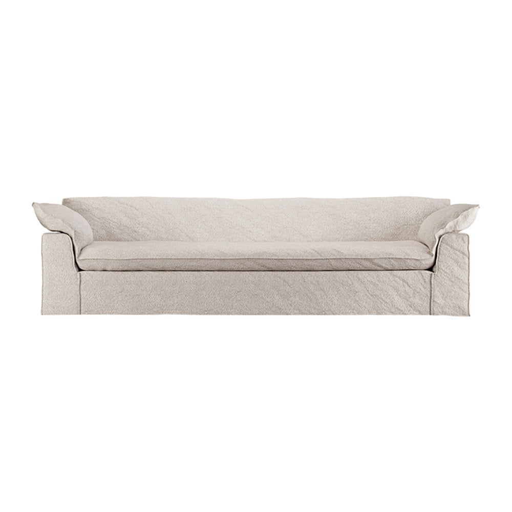HKliving Nomad 5-zitsbank - Bouclé - Taupe