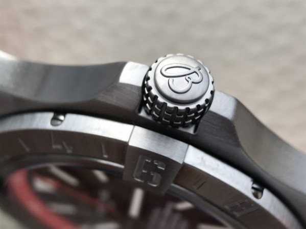 Replica Breitling Avenger GMT PVD GF Carbon Fiber Dial Red Rubber Strap A2836 - Top club