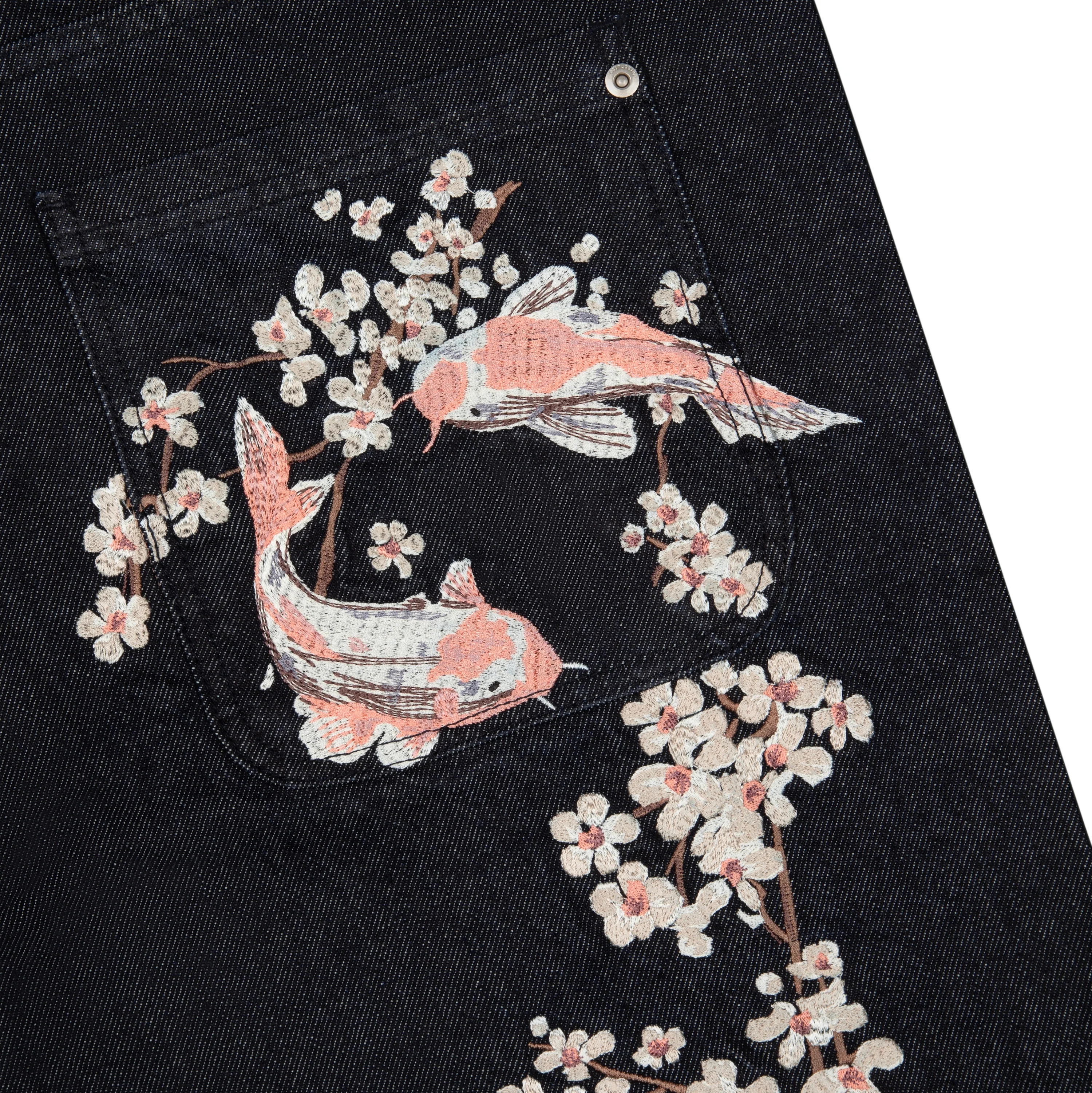 "yakuza v2" indigo raw Denim
