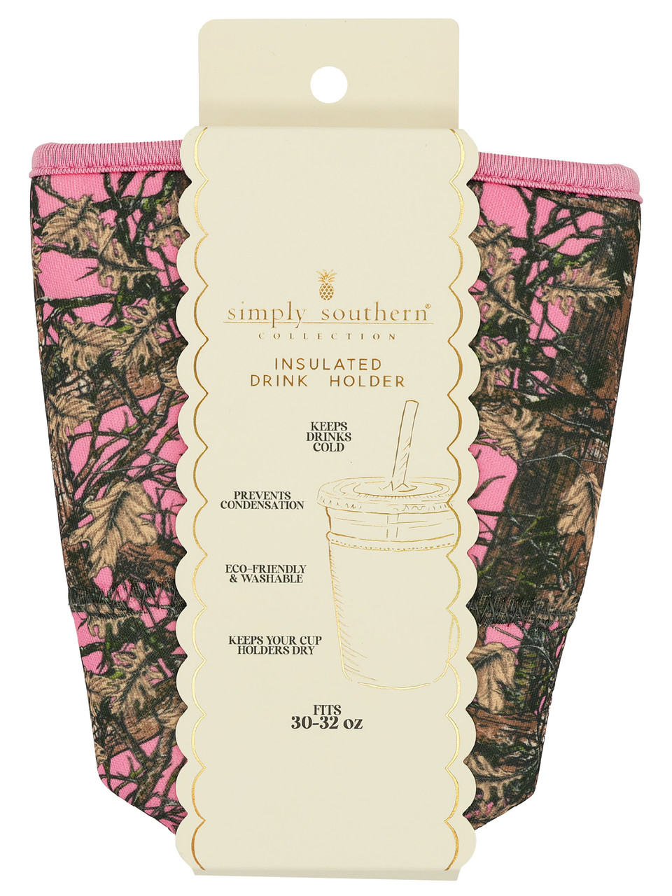 0225-DRINKSLEEVE-LG-CAMOPNK - Simply Southern Outlet
